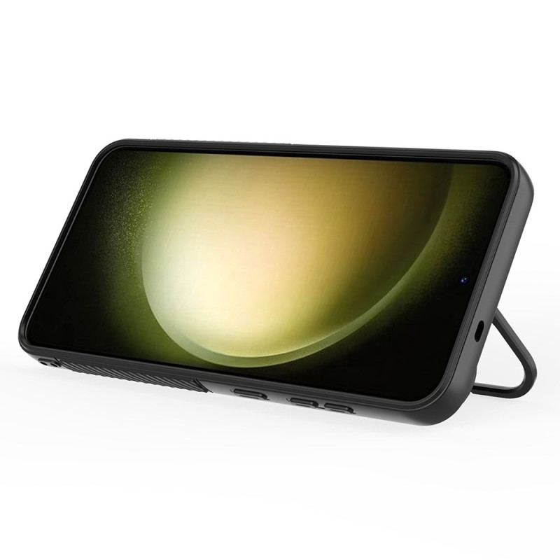 Coque Samsung Galaxy S25 Plus 5G Compatible MagSafe avec Support