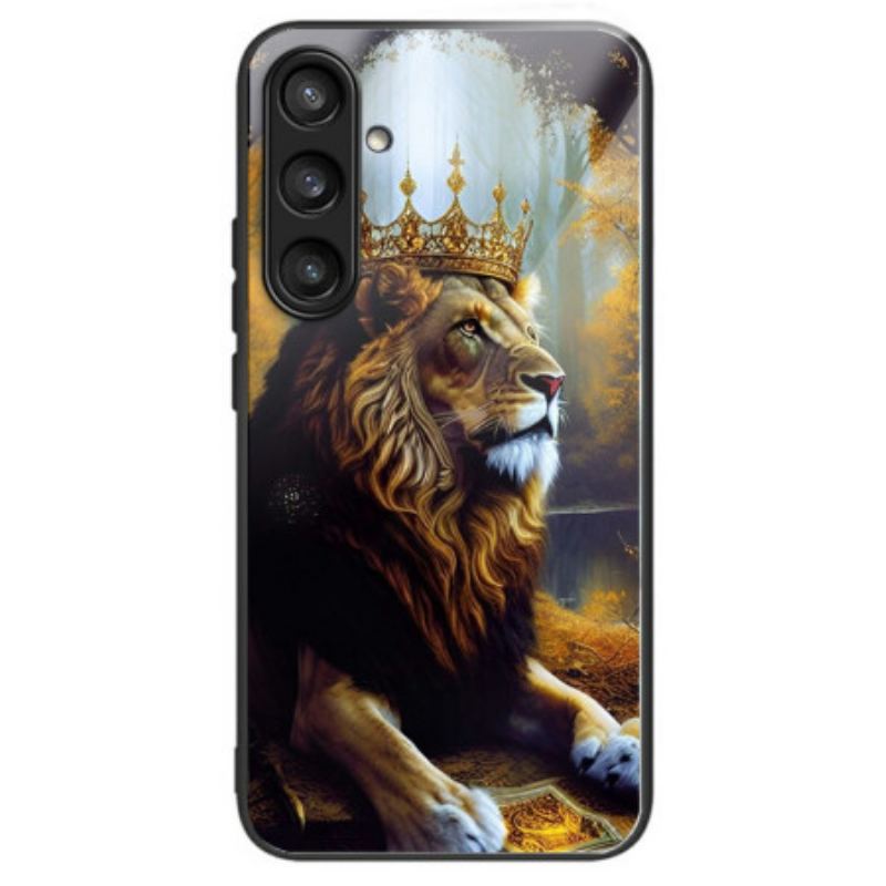 Coque Samsung Galaxy S25 Plus 5G Couronne de Lion Dorée