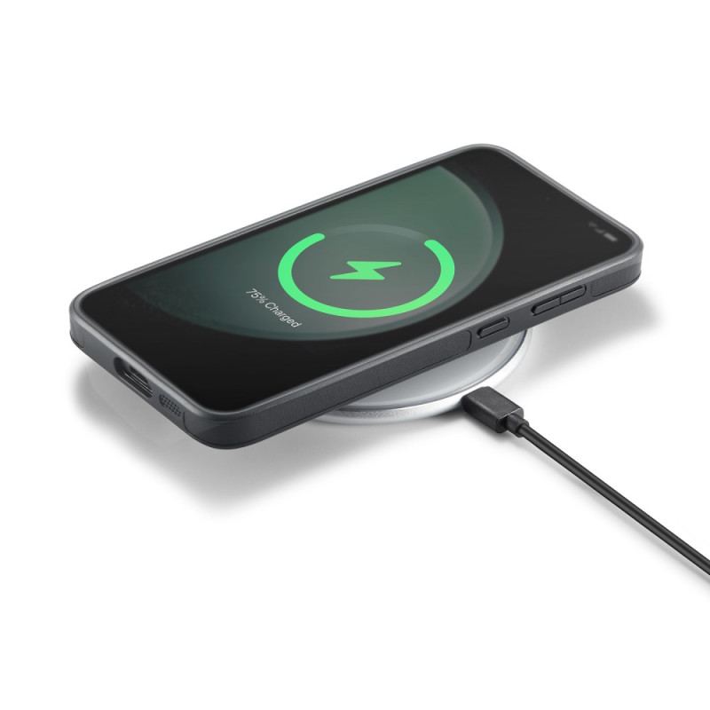 Coque Samsung Galaxy S25 Plus 5G Effet Cuir DG.MING