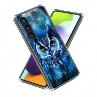 Coque Samsung Galaxy S25 Plus 5G Hibou de Forêt