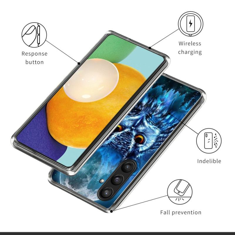 Coque Samsung Galaxy S25 Plus 5G Hibou de Forêt
