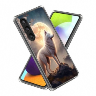 Coque Samsung Galaxy S25 Plus 5G Loup à la Lune