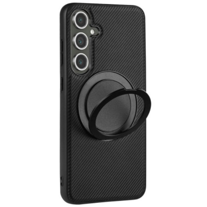 Coque Samsung Galaxy S25 Plus 5G Magnétique avec Anneau de Support