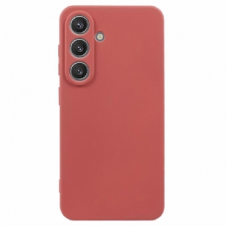 Coque Samsung Galaxy S25 Plus 5G Silicone Doublure en Fibre