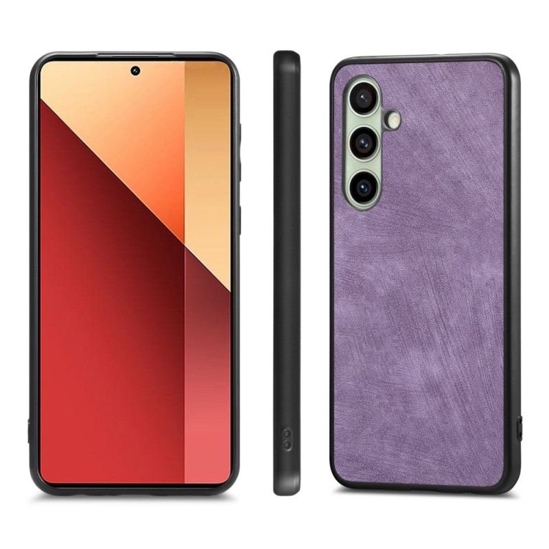 Coque Samsung Galaxy S25 Plus 5G Style Cuir Rétro