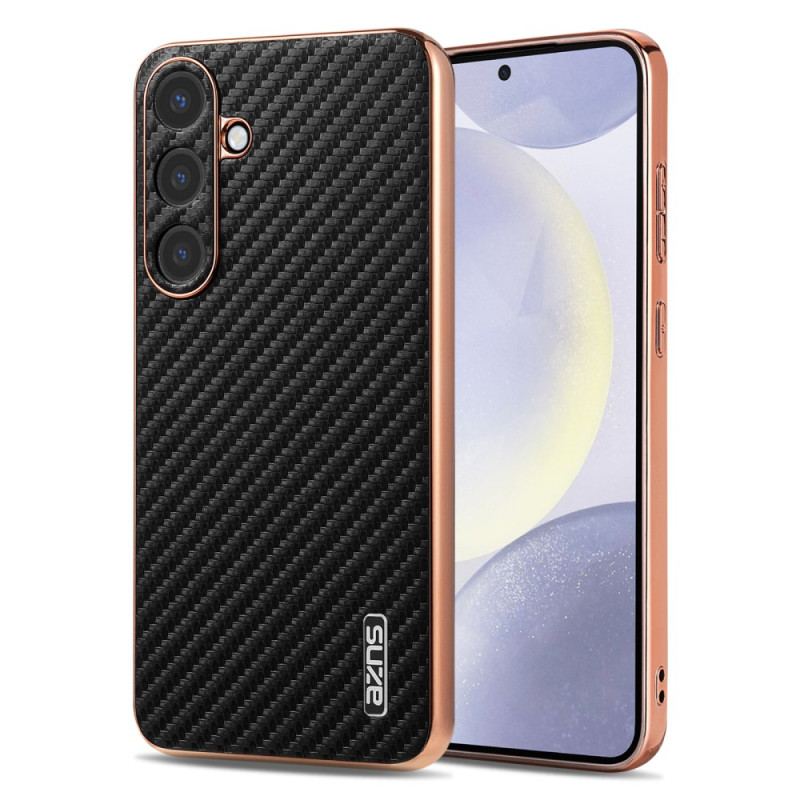 Coque Samsung Galaxy S25 Plus 5G Texture Fibre Carbone