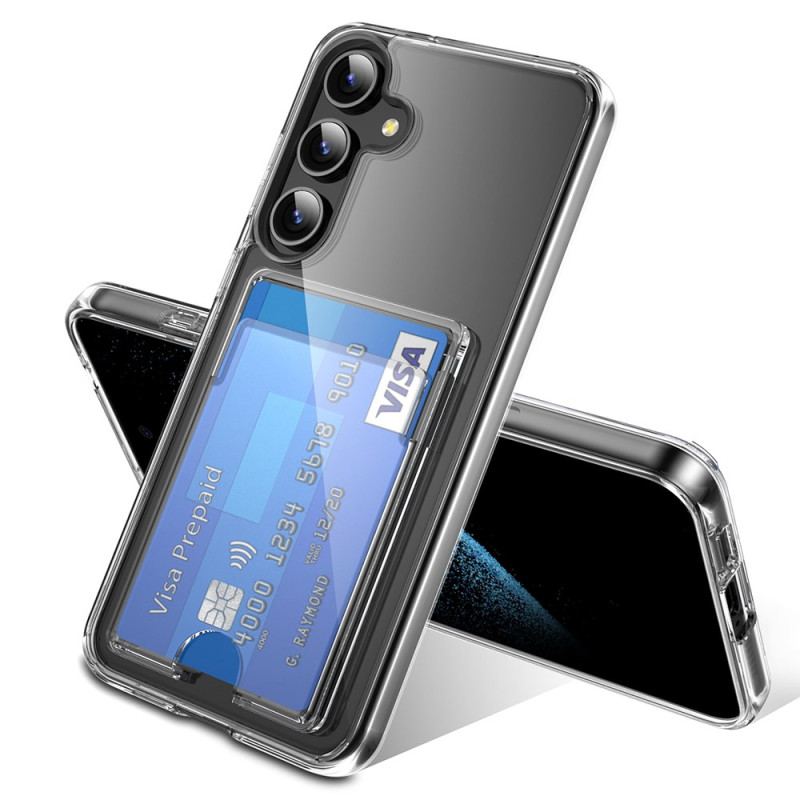 Coque Samsung Galaxy S25 Plus 5G Transparente Porte-Cartes