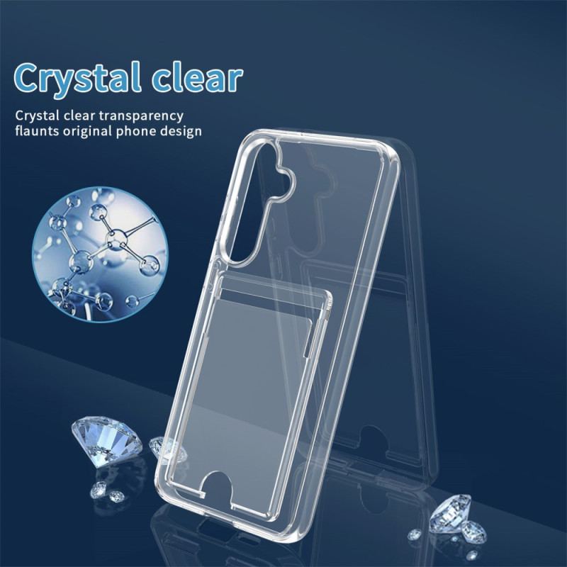 Coque Samsung Galaxy S25 Plus 5G Transparente Porte-Cartes