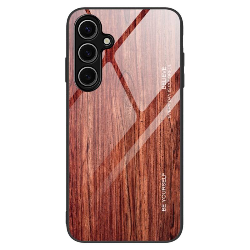 Coque Samsung Galaxy S25 Plus 5G Verre Trempé Bois