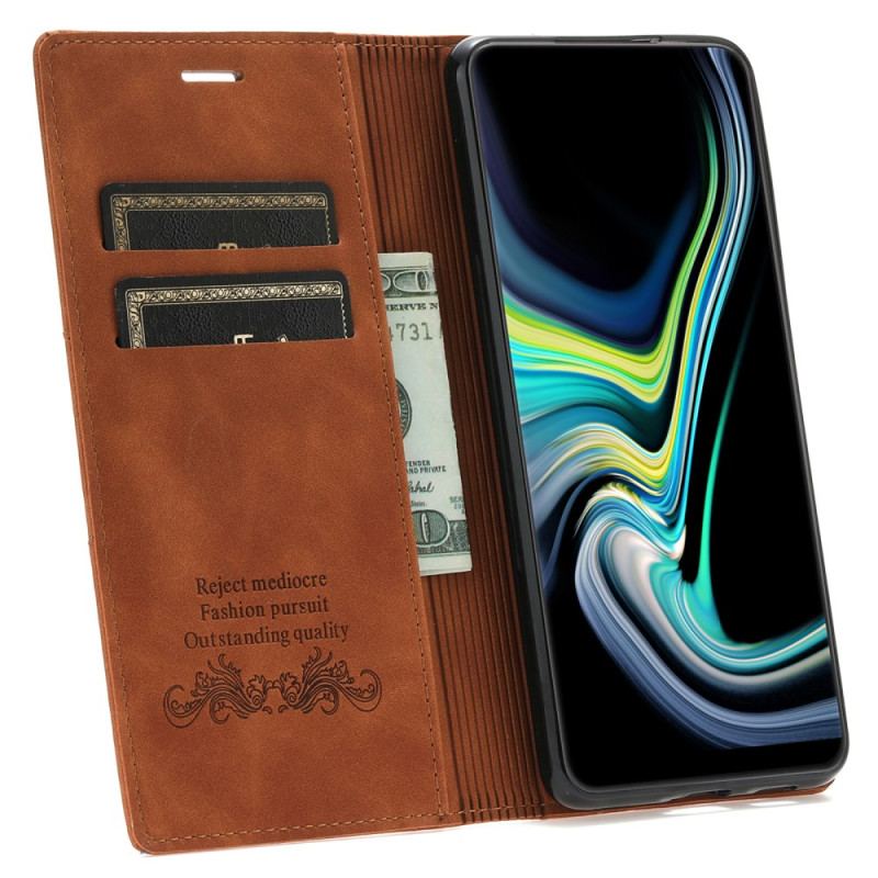 Flip Cover Samsung Galaxy S25 Plus 5G Fermoir Magnétique