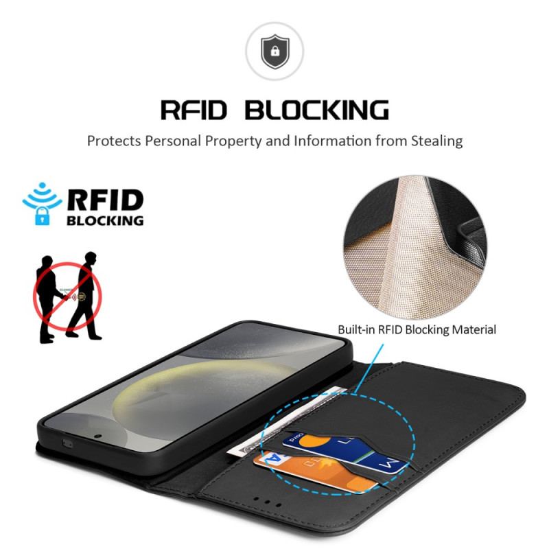 Flip Cover Samsung Galaxy S25 Plus 5G Hivo Series DUX DUCIS