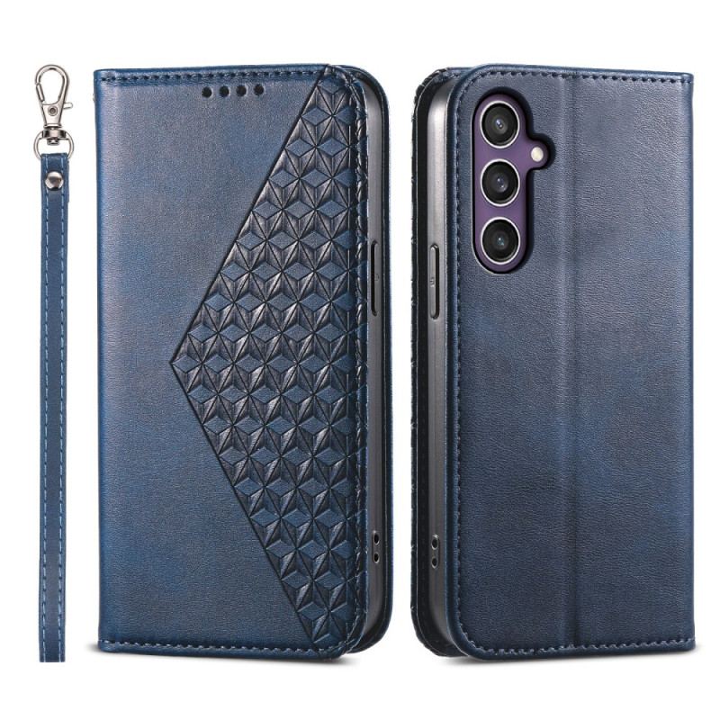 Flip Cover Samsung Galaxy S25 Plus 5G Texture Veau