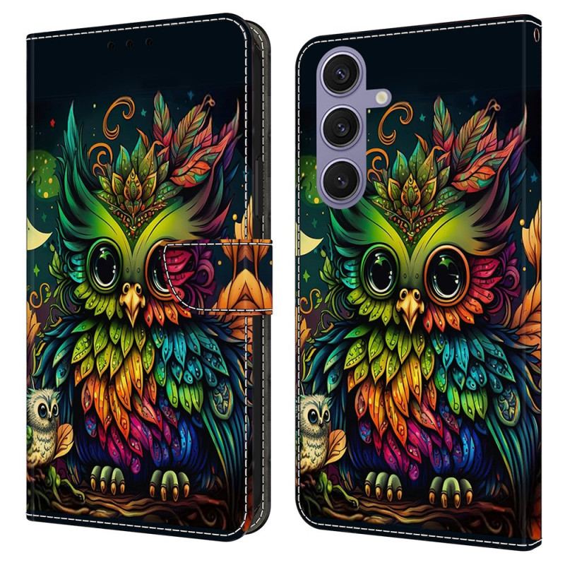 Housse Samsung Galaxy S25 Plus 5G Hibou Coloré