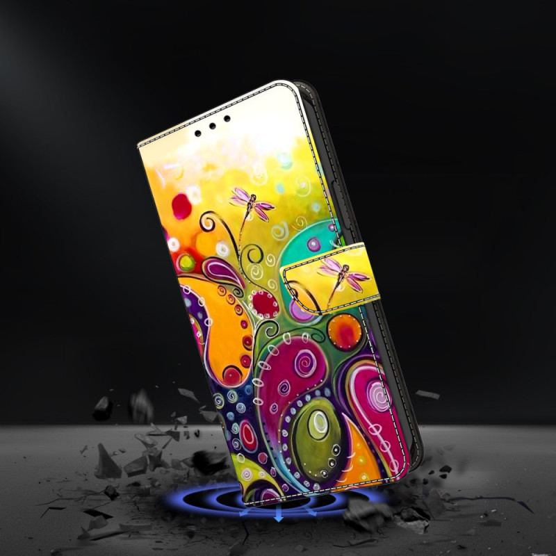 Housse Samsung Galaxy S25 Plus 5G Motif Floral Coloré