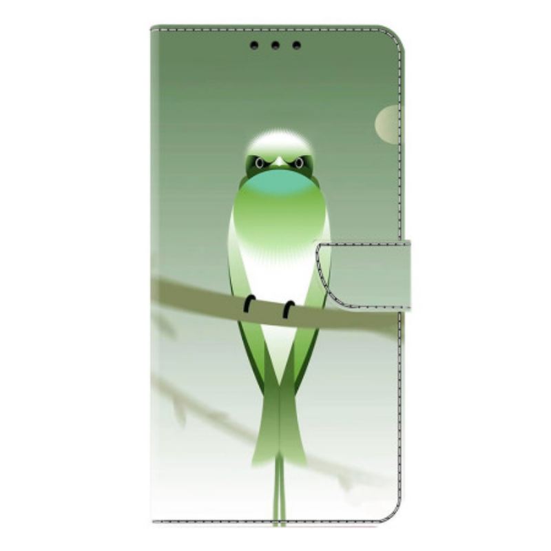 Housse Samsung Galaxy S25 Plus 5G Oiseau vert