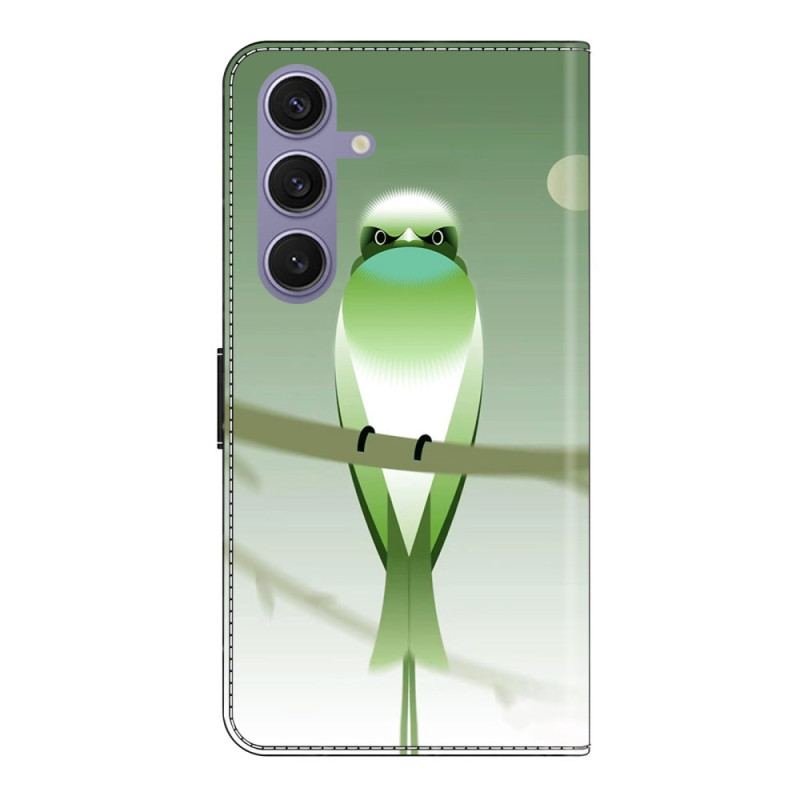 Housse Samsung Galaxy S25 Plus 5G Oiseau vert