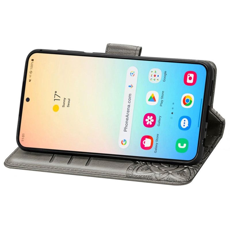 Housse Samsung Galaxy S25 Plus 5G Papillon Dentelle