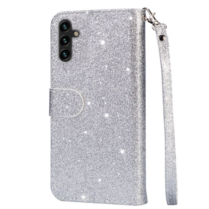 Housse Samsung Galaxy S25 Plus 5G Porte-Monnaie Paillettes