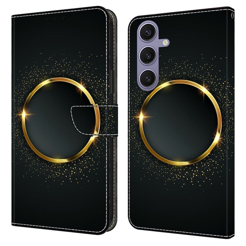 Housse Samsung Galaxy S25 Plus Cercle Doré
