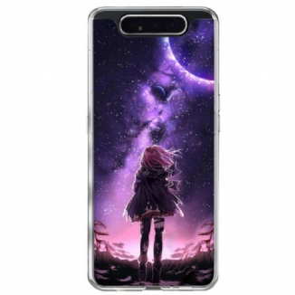 Coque Samsung Galaxy A90 / A80 Pleine Lune Magique