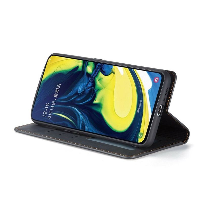 Housse Samsung Galaxy A90 / A80 Effet Cuir FORWENW