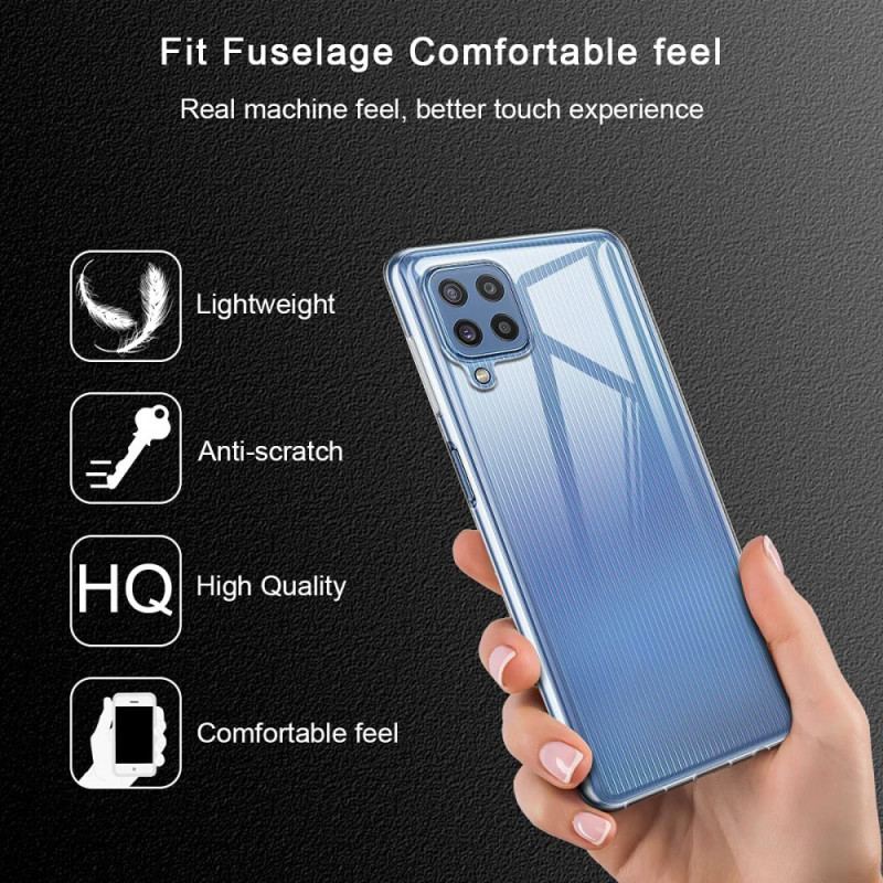 Coque Samsung Galaxy M32 Combo Coque et Verre trempée Écran