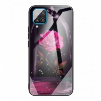 Coque Samsung Galaxy M32 Verre Trempé Rose Magique