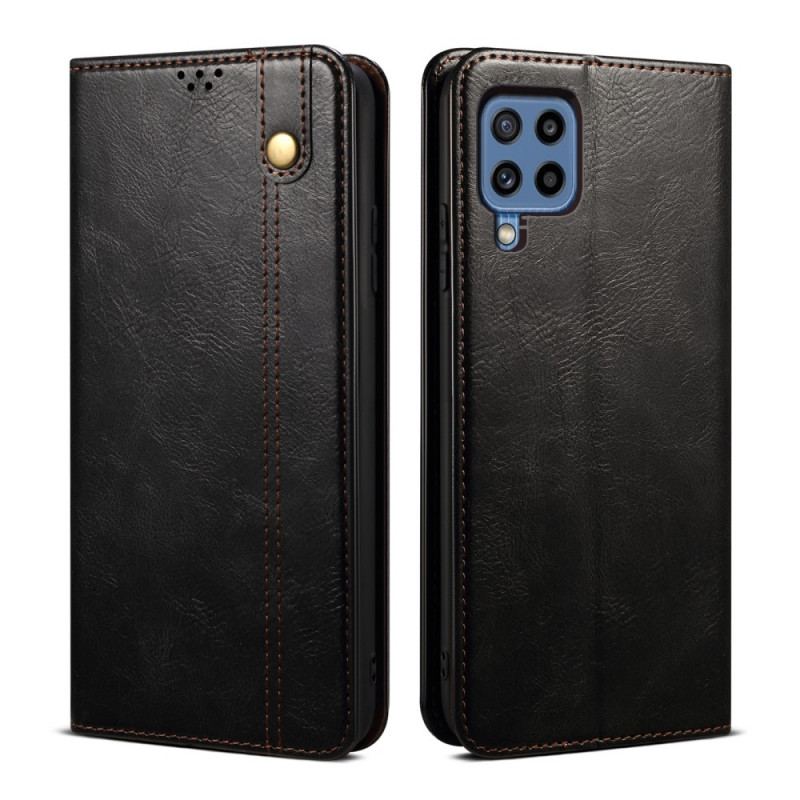 Flip Cover Samsung Galaxy M32 Simili Cuir Ciré