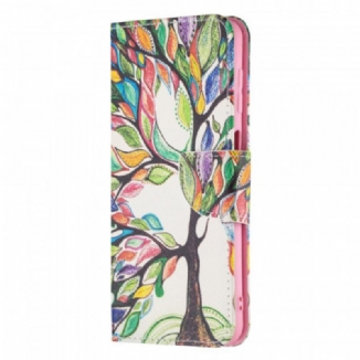 Housse Samsung Galaxy M32 Arbre Coloré