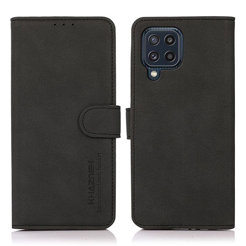 Housse Samsung Galaxy M32 Effet Cuir Texture KHAZNEH