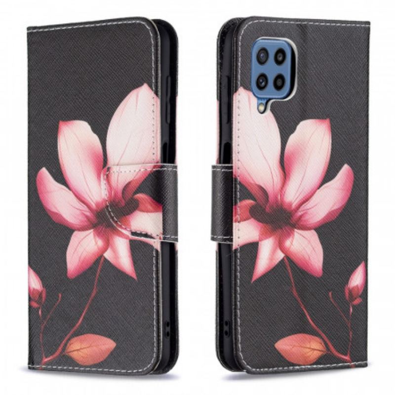 Housse Samsung Galaxy M32 Fleur Rose