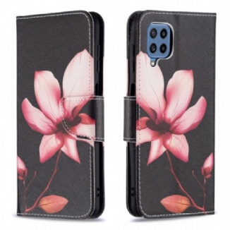 Housse Samsung Galaxy M32 Fleur Rose