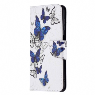 Housse Samsung Galaxy M32 Papillons Rois