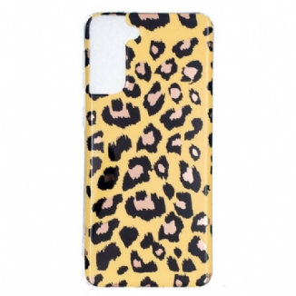 Coque Samsung Galaxy S21 Plus 5G Marbre Style Léopard