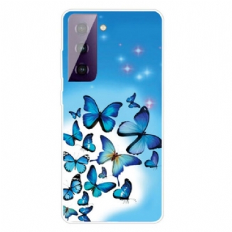 Coque Samsung Galaxy S21 Plus 5G Papillons Papillons