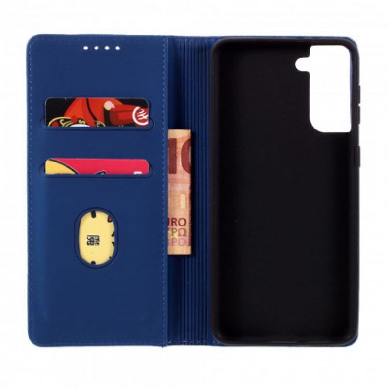 Flip Cover Samsung Galaxy S21 Plus 5G Porte-Carte Support