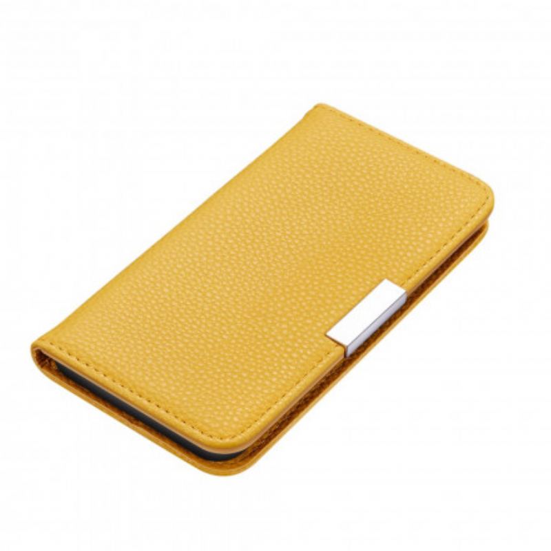 Flip Cover Samsung Galaxy S21 Plus 5G Simili Cuir Litchi Ultra Chic
