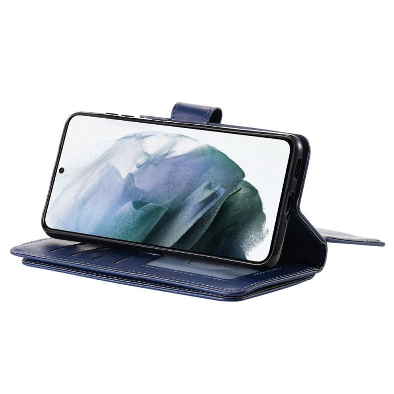 Housse Samsung Galaxy S21 Plus 5G Multi-fonctions 10 Porte-Cartes