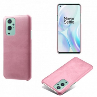 Coque OnePlus 9 Effet Cuir KSQ