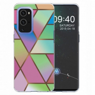 Coque OnePlus 9 Marbre Géométrique