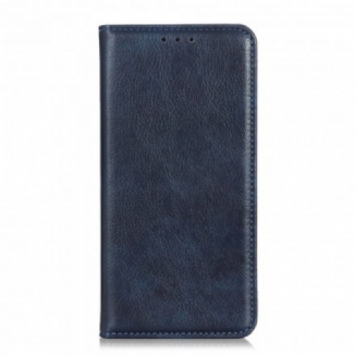Flip Cover OnePlus 9 Cuir Fendu Litchi