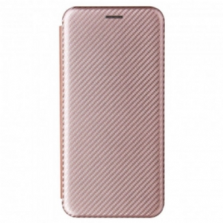Flip Cover OnePlus 9 Silicone Carbone