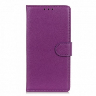 Housse OnePlus 9 Simili Cuir Traditionnel
