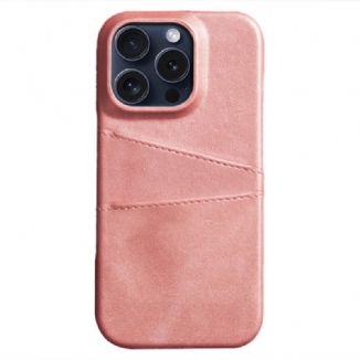 Coque iPhone 16 Pro Double Porte-Cartes