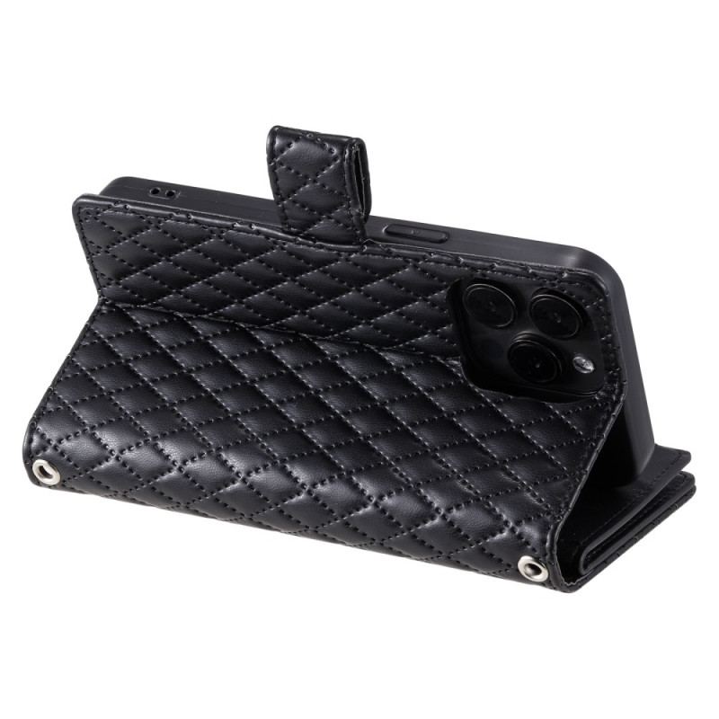 Housse iPhone 16 Pro Design Matelassé