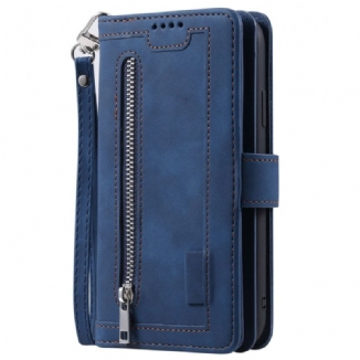 Housse iPhone 16 Pro Portefeuille 9 Porte-Cartes