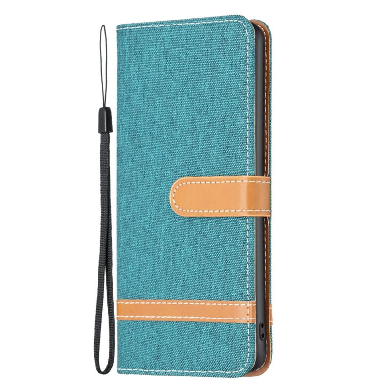 Housse iPhone 16 Pro Tissu à Lanière