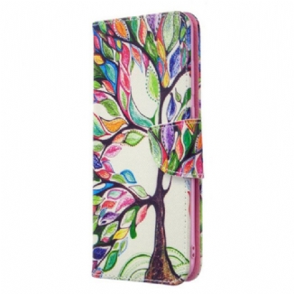 Housse Samsung Galaxy M11 Arbre Coloré