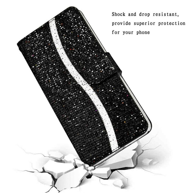 Housse Xiaomi Redmi Note 10/10S/Poco M5s Paillettes S Design