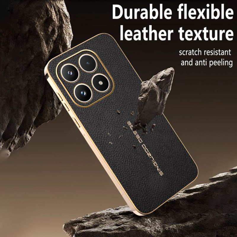 Coque Xiaomi 17 Anti-Rayures Texture Litchi